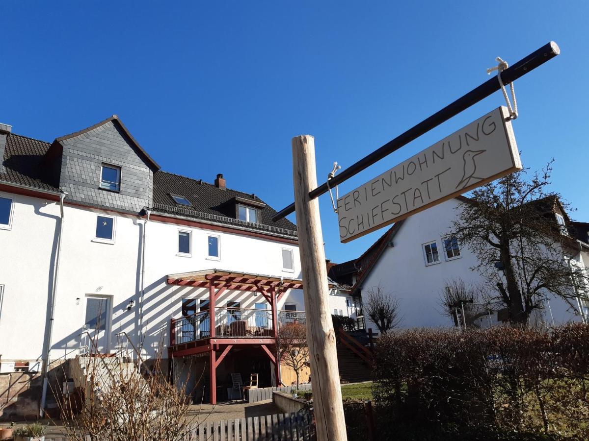Ferienwohnungen Schiffstatt Guxhagen Exterior foto