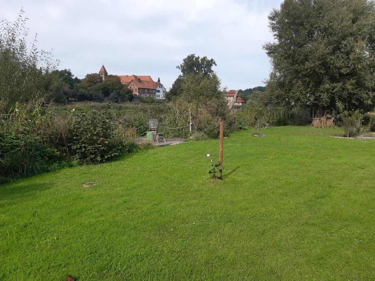 Ferienwohnungen Schiffstatt Guxhagen Exterior foto